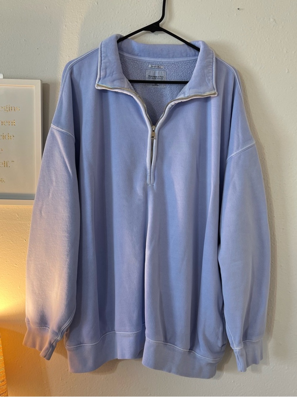 Abercrombie &Fitch half zip sweatshirt